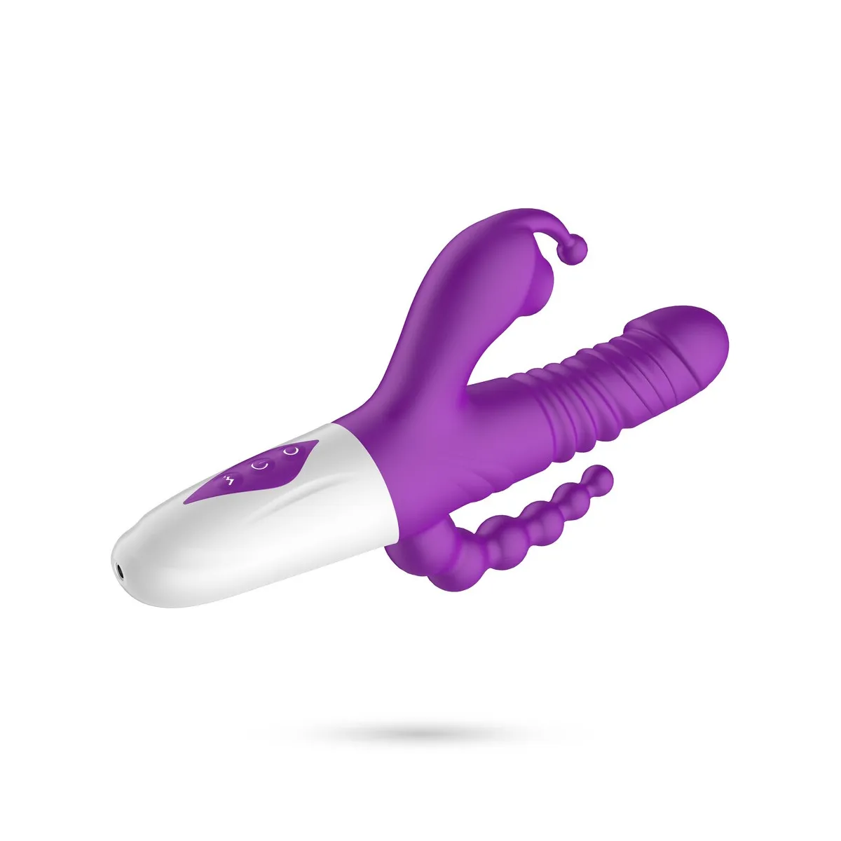 Vibratore rabbit tripla stimolazione e spinta