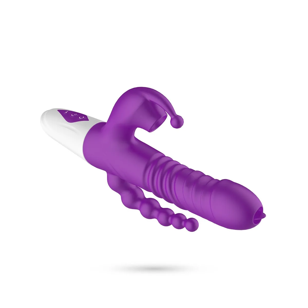 Vibratore rabbit tripla stimolazione e spinta