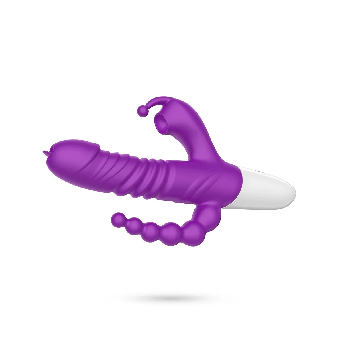 Vibratore rabbit tripla stimolazione e spinta