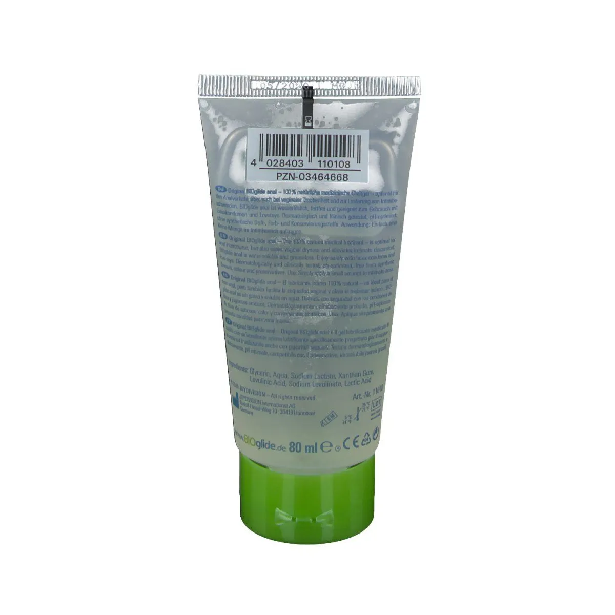 Lubrificante anale base acqua BIOglide 80 ml