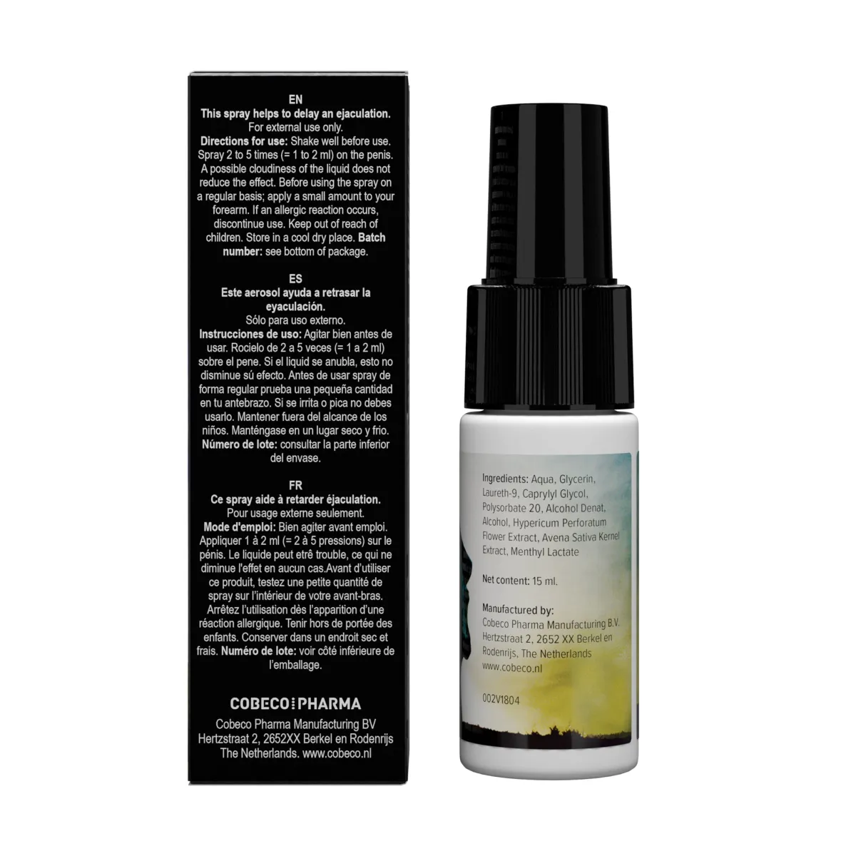 Spray ritardante eiaculazione precoce 15 ml