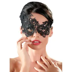 Maschera sexy pizzo Gothic Charm nera