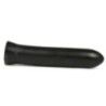 Dildo anale liscio big 22 cm All Black Dildo anale liscio big 22 cm All Black