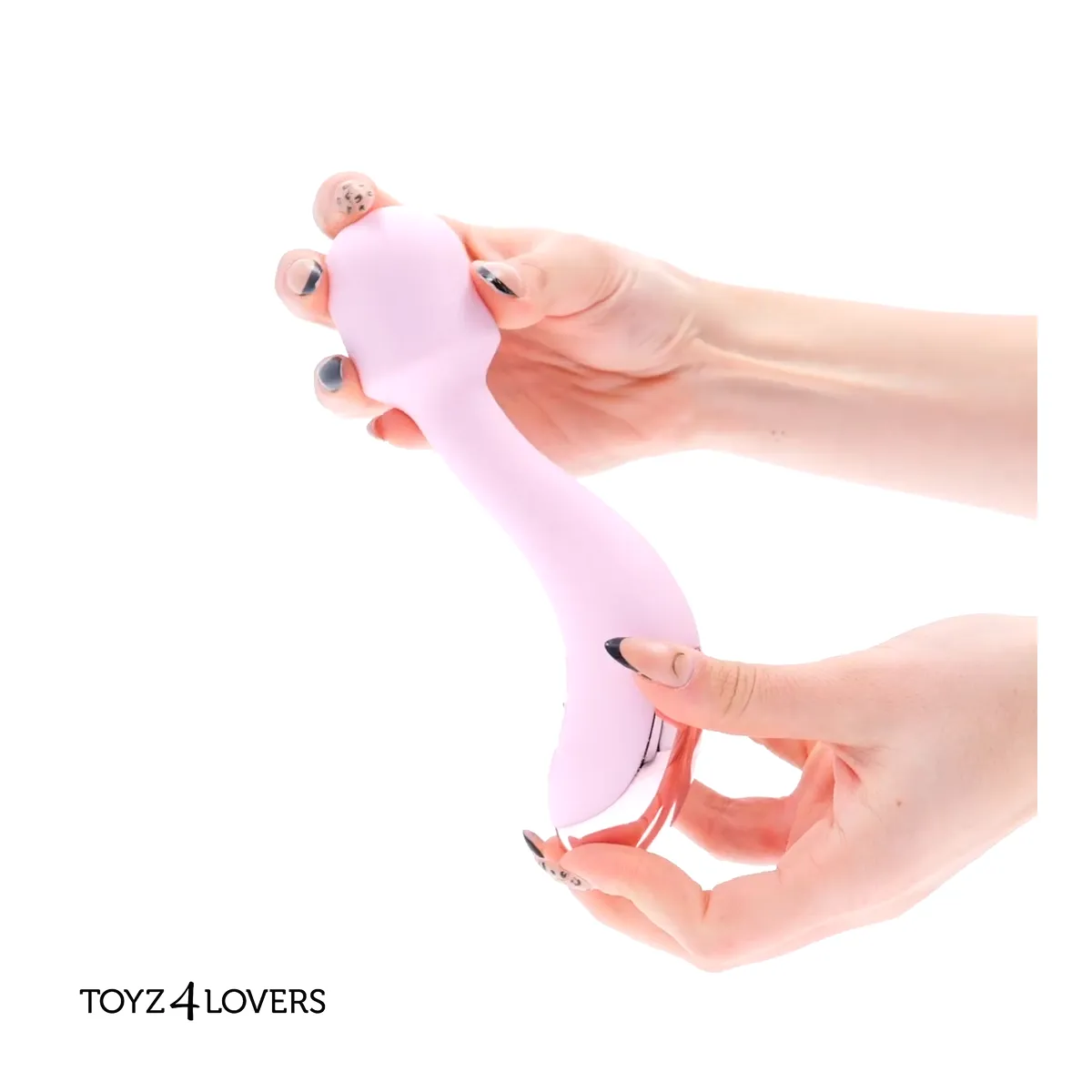 Massaggiatore Wand curvo rosa 17 cm