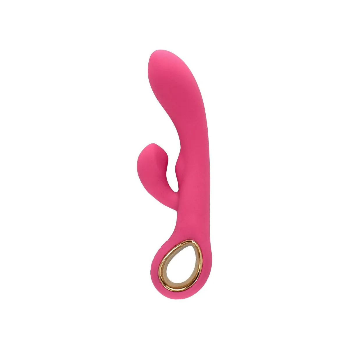 Vibratore rabbit e punto-G in silicone 18 cm