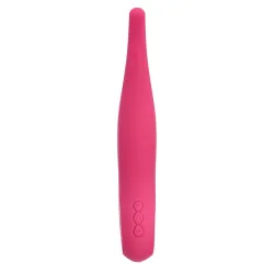 Vibratore Anale slim fucsia 18 cm