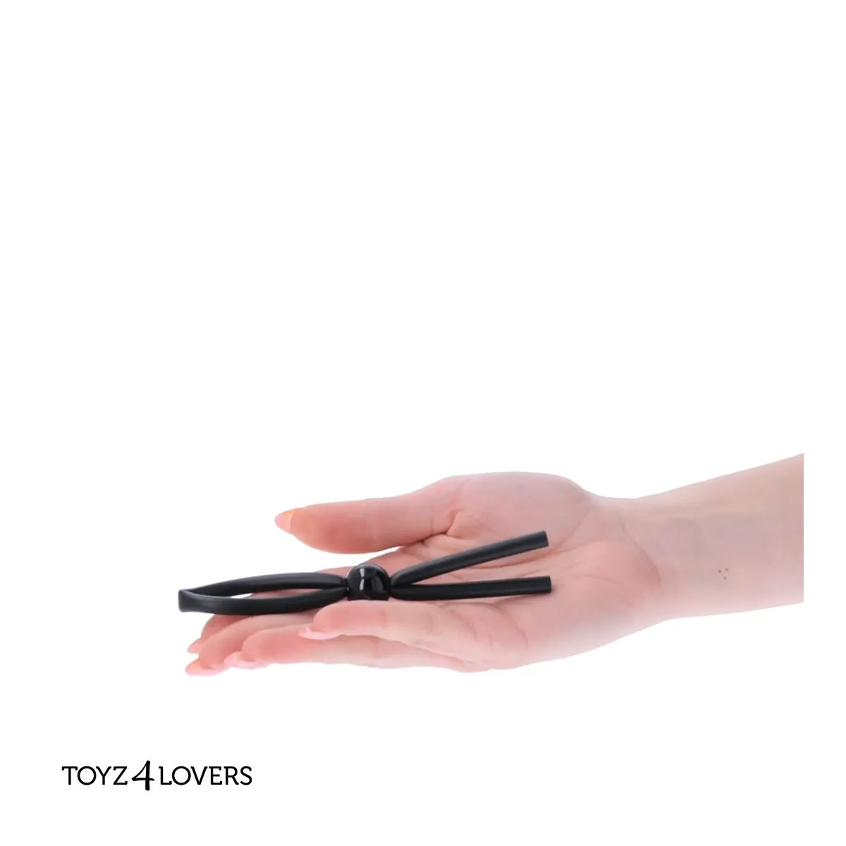 Anello fallico regolabile in silicone nero