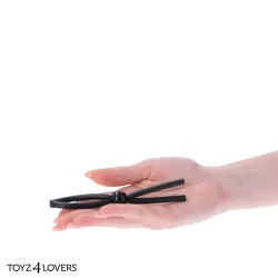 Anello fallico regolabile in silicone nero