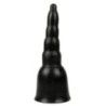 Butt Plug XL con sfere 34 cm All Black Butt Plug XL con sfere 34 cm All Black