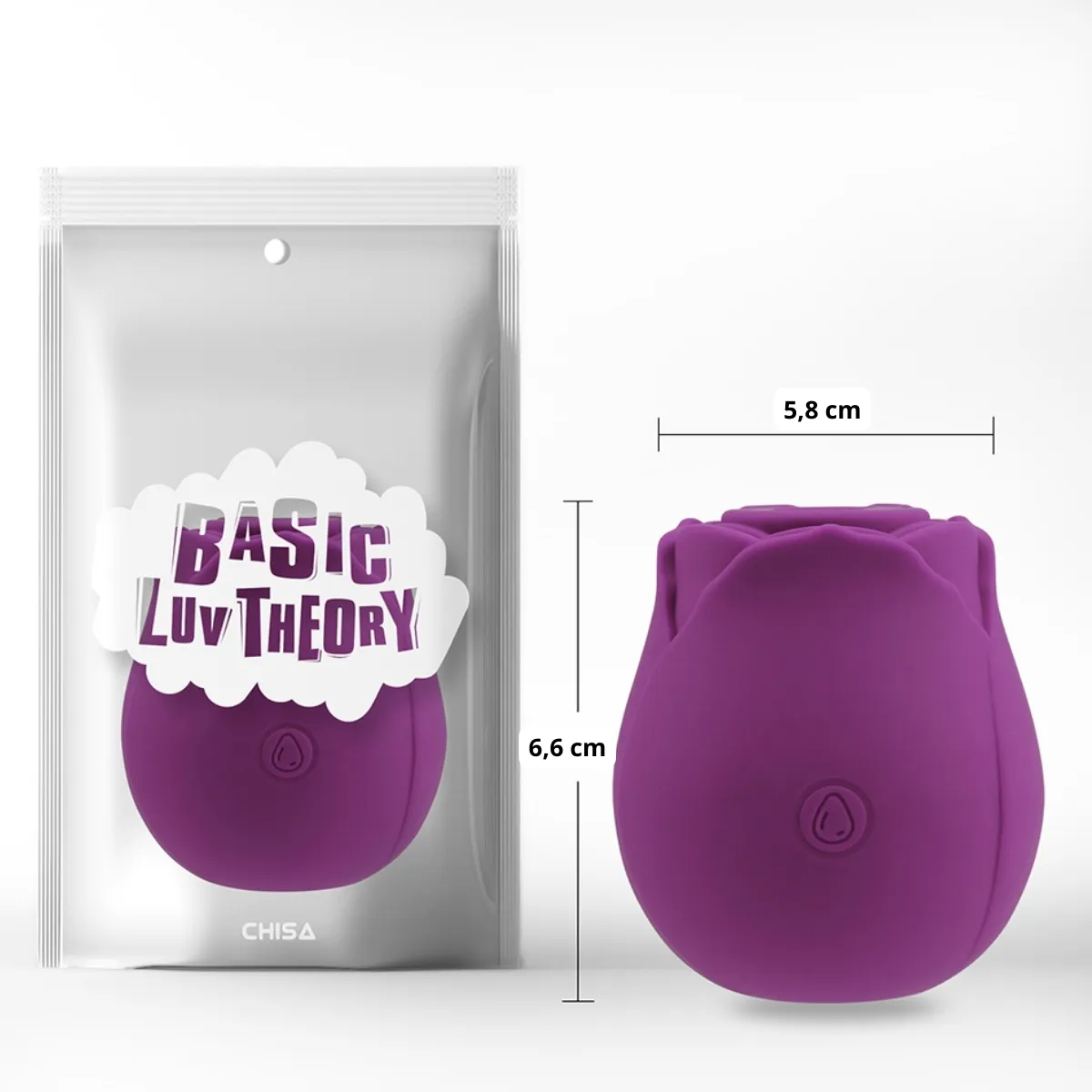 Succhia clitoride la rosa in silicone