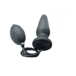 Plug anale gonfiabile manuale Large Ø 5 cm