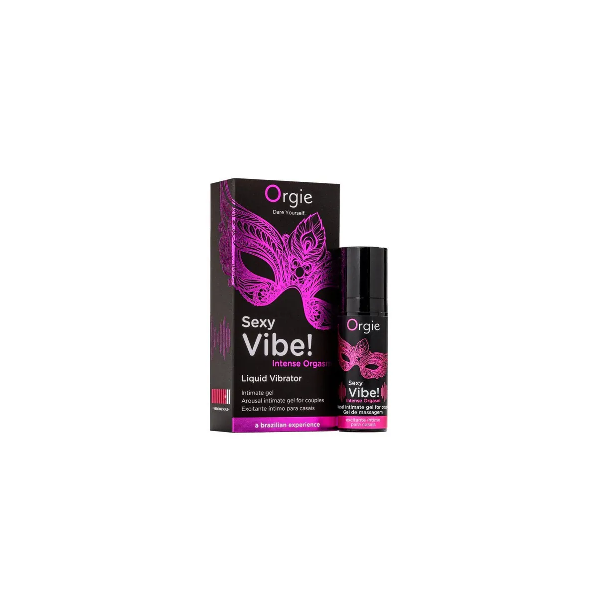 Gel stimolante Sexy Vibe orgie termico 15 ml