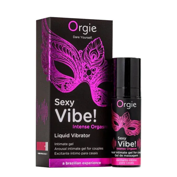 Gel stimolante Sexy Vibe orgie termico 15 ml