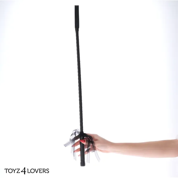 Frustino bdsm con nastro nero 70 cm