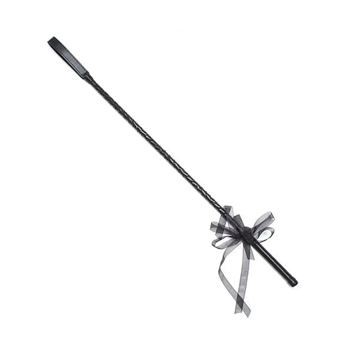 Frustino bdsm con nastro nero 70 cm