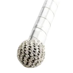 Frustino bdsm con manico brillanti 63 cm