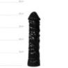Dildo XXL realistico con ventosa 34 cm nero Dildo XXL realistico con ventosa 34 cm nero