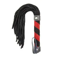 Flogger Frusta a frange bicolore 26 cm