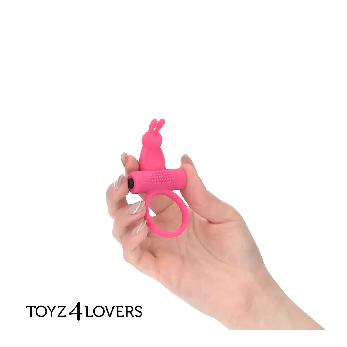 Anello fallico vibrante rabbit fucsia