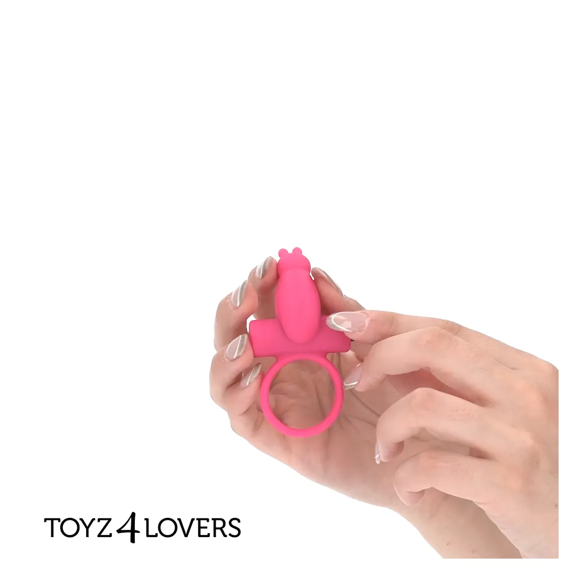 Anello fallico vibrante rabbit fucsia