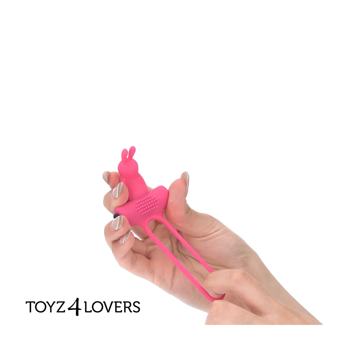 Anello fallico vibrante rabbit fucsia