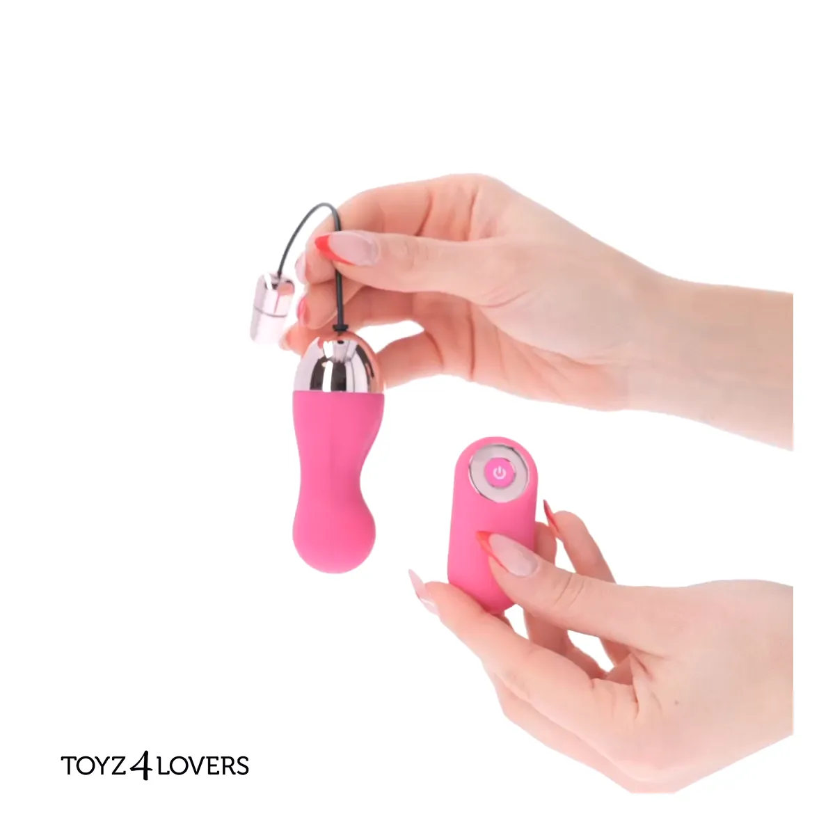 Ovetto vibrante stimolante viola 8,5 cm