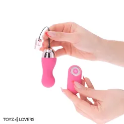 Ovetto vibrante stimolante viola 8,5 cm