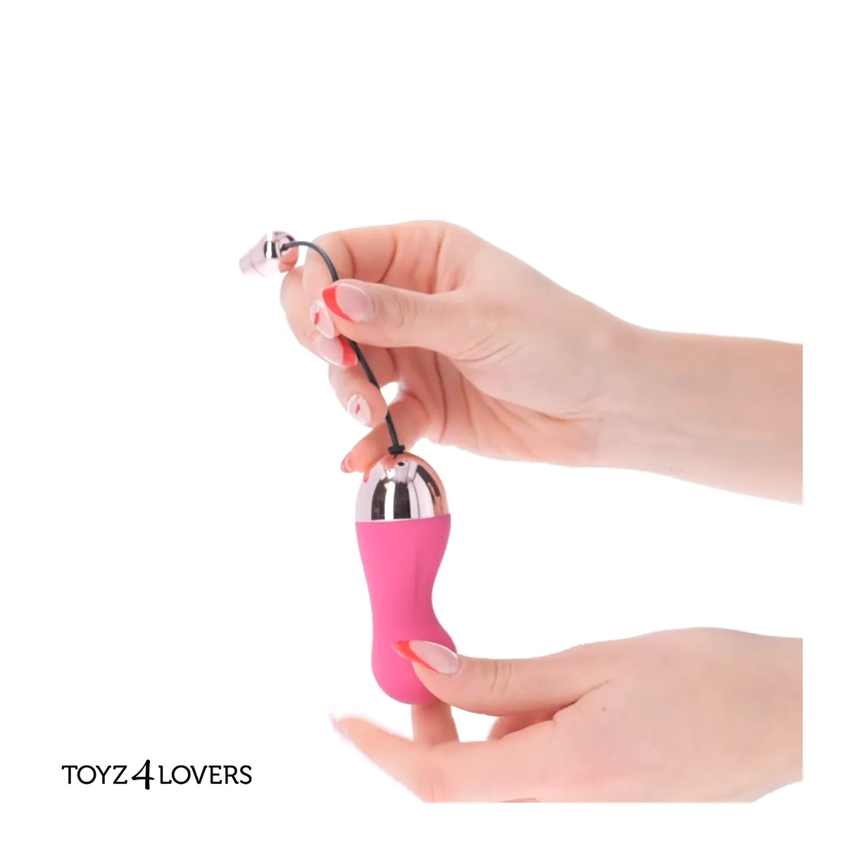 Ovetto vibrante stimolante viola 8,5 cm