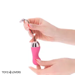 Ovetto vibrante stimolante viola 8,5 cm