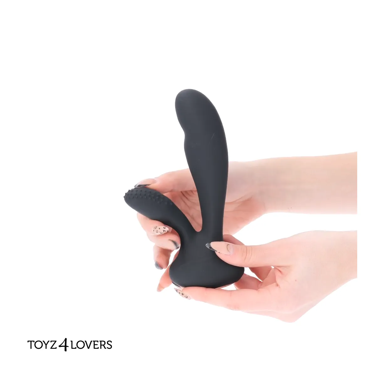 Vibratore anale piacere doppio nero