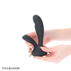 Vibratore anale piacere doppio nero