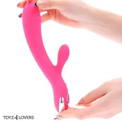 Vibratore rabbit secret elegance fucsia 22 cm