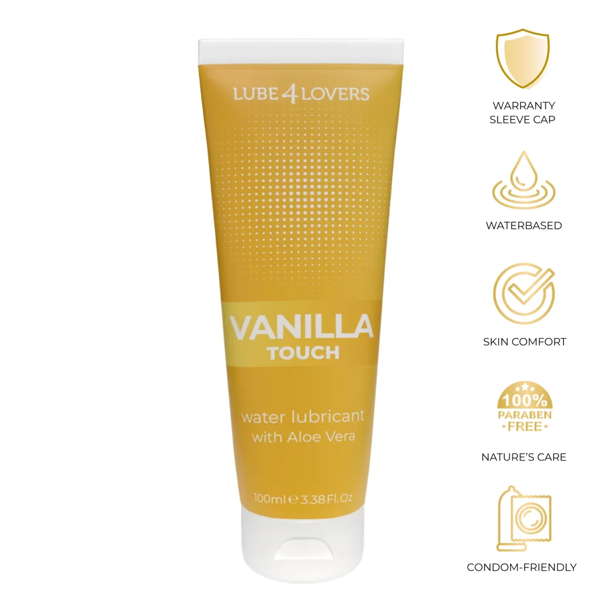 Lubrificante base acqua aroma vaniglia 100 ml