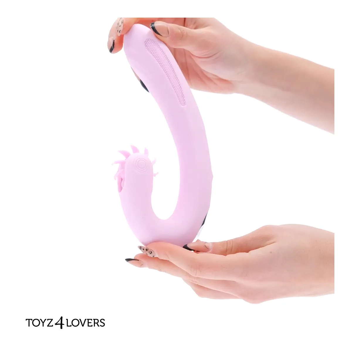 Vibratore vaginale + lingue per clitoride