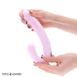 Vibratore vaginale + lingue per clitoride