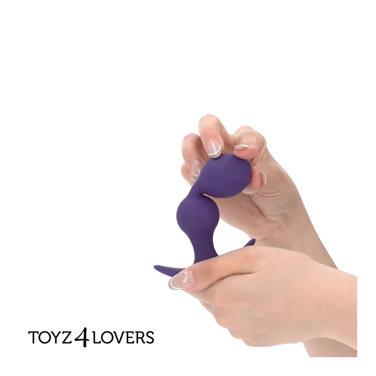 Plug anale a sfere silicone touch 11,8 cm