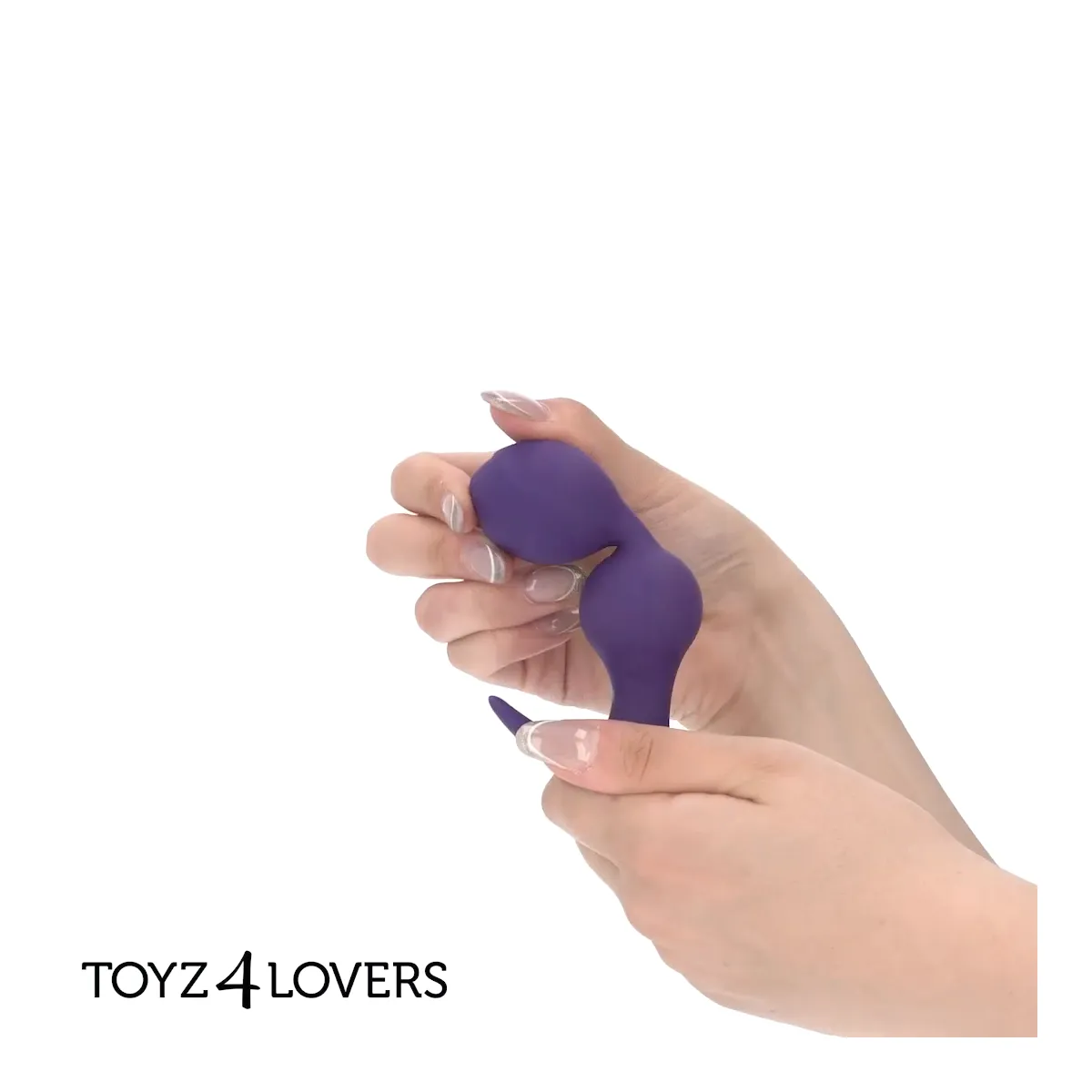 Plug anale a sfere silicone touch 11,8 cm