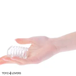 Guaina pene reversibile Ø 2,7 cm estensibile