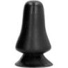 Plug anale con ventosa 12 cm All Black
