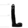 Fallo realistico slim ventosa all black 21 cm Fallo realistico slim ventosa all black 21 cm