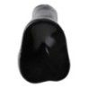 Dildo realistico nero 9 cm All Black Dildo realistico nero 9 cm All Black