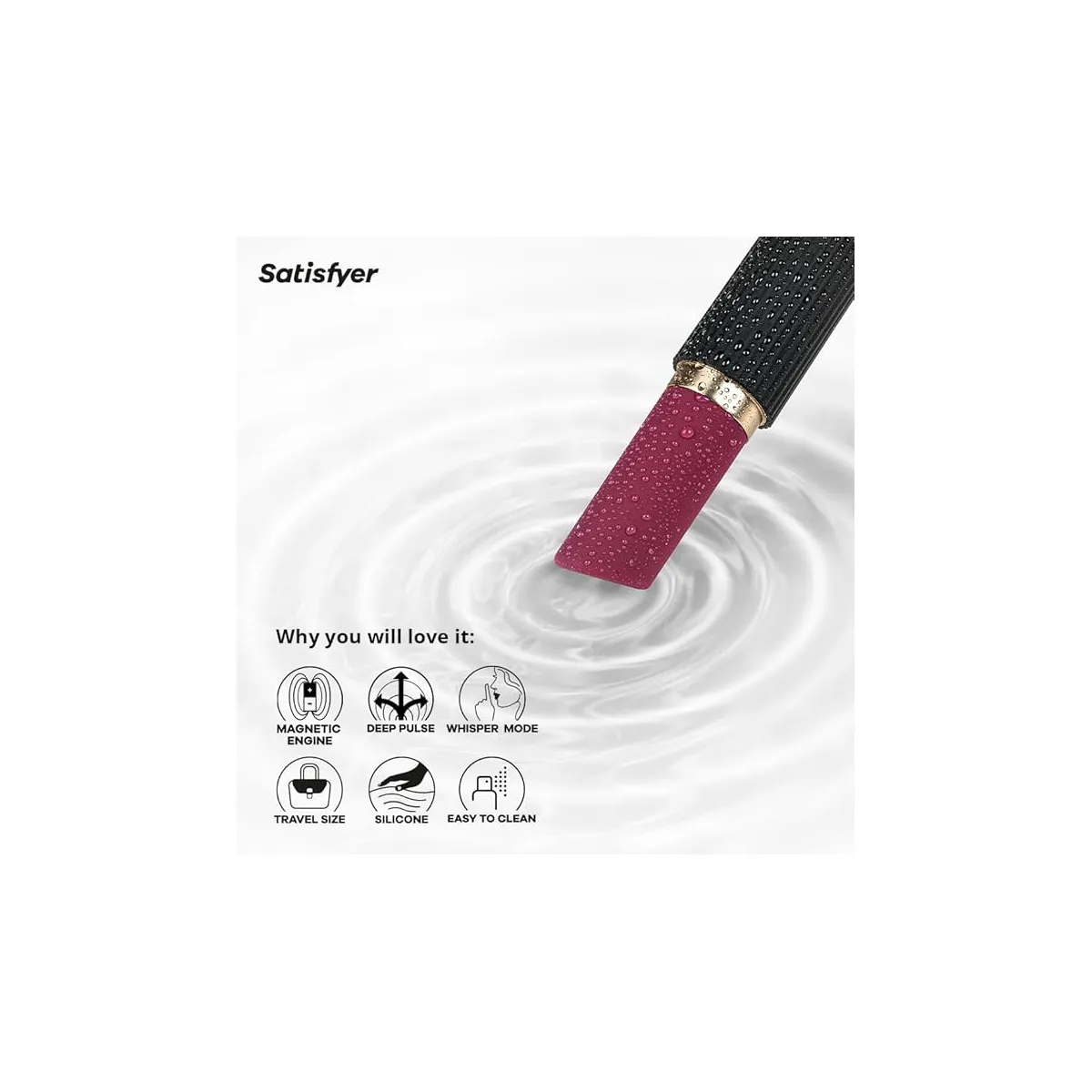 Succhia Clitoride a rossetto Satisfyer