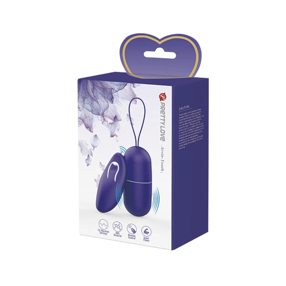 Ovetto Vibrante con telecomando 7,9 cm