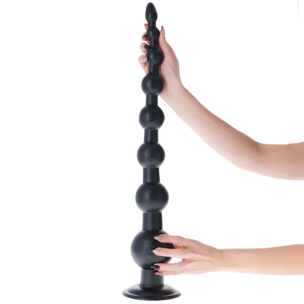 Butt Plug XXL a grandi sfere graduate 58,5 cm