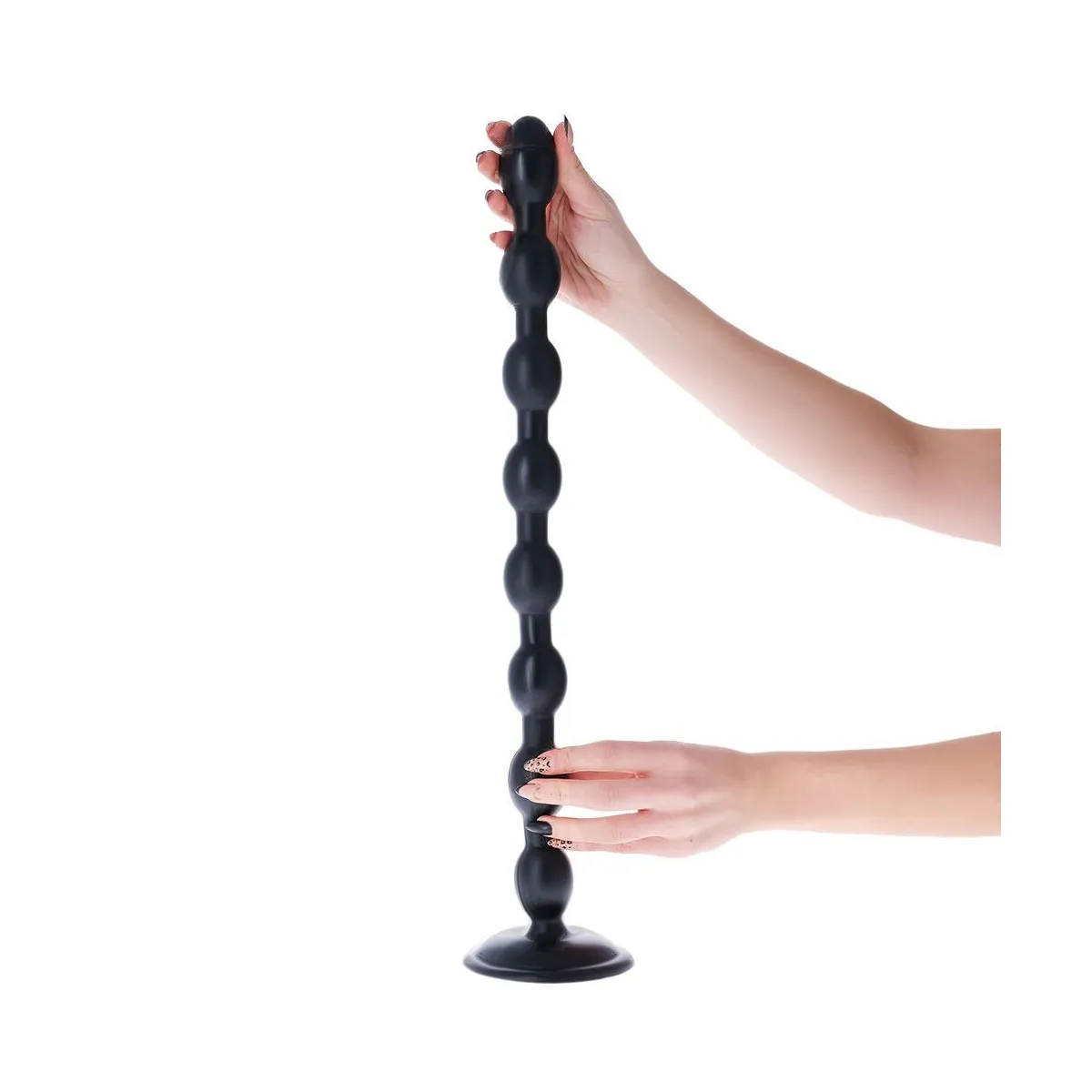 Buttplug XXL 52 cm con palline anali Ø 3,8 cm