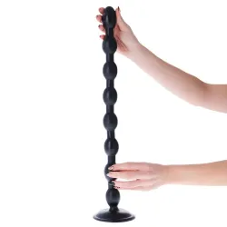 Buttplug XXL 52 cm con palline anali Ø 3,8 cm