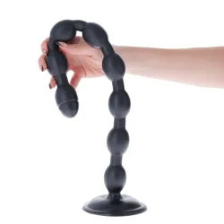 Buttplug XXL 52 cm con palline anali Ø 3,8 cm