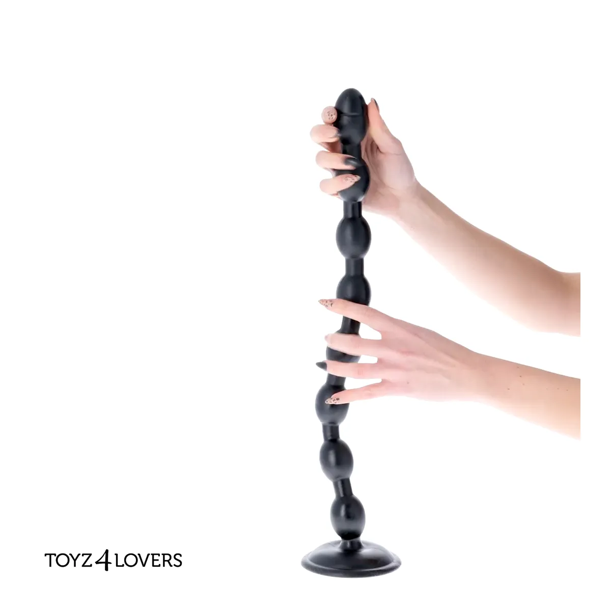 Buttplug XXL 52 cm con palline anali Ø 3,8 cm