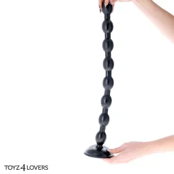 Buttplug XXL 52 cm con palline anali Ø 3,8 cm