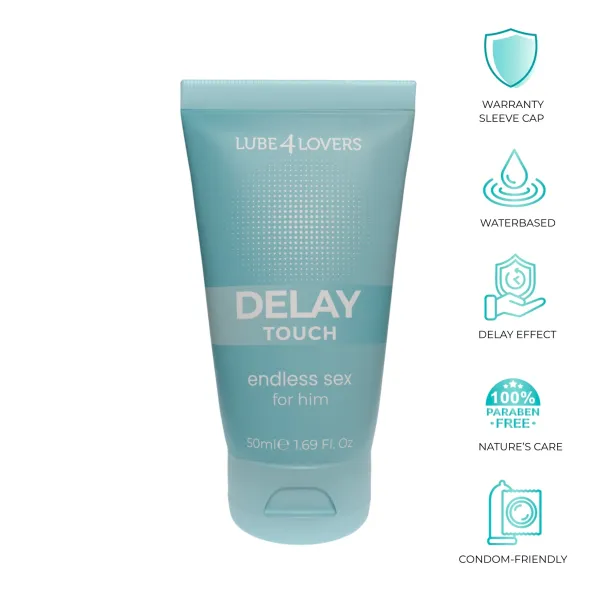 Lubrificante ritardante delay touch gel 50 ml